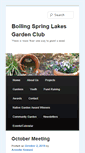 Mobile Screenshot of bslgardenclub.org
